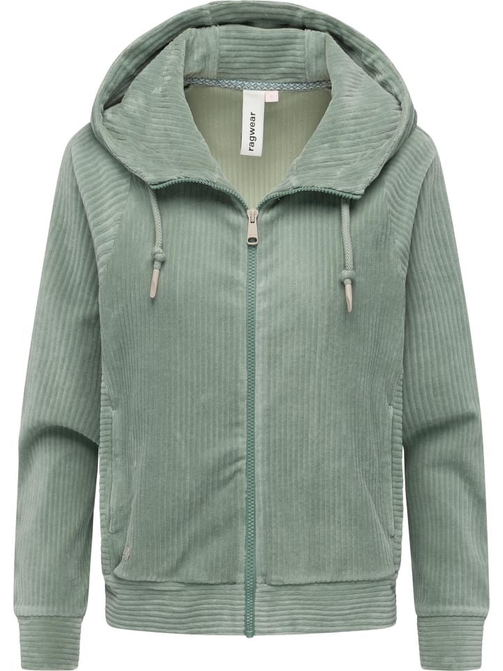 

Толстовка Corduly Cordy пыльно-зеленого цвета ragwear, Зеленый, Толстовка Corduly Cordy пыльно-зеленого цвета ragwear