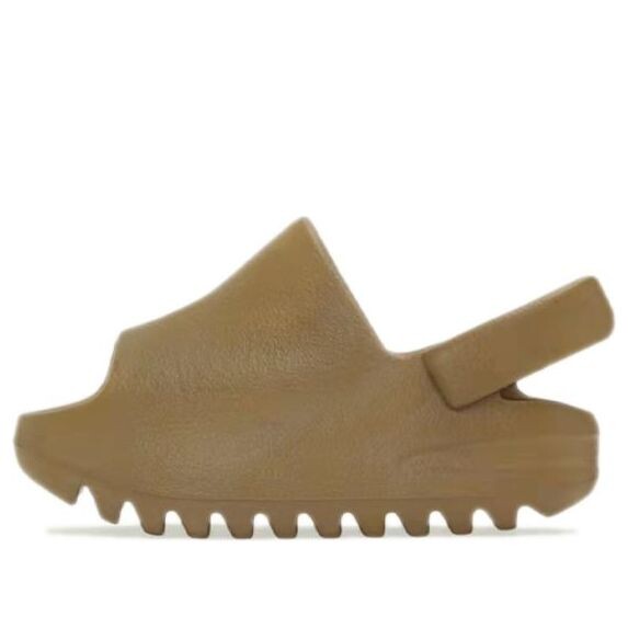

Тапочки yeezy slide 'ochre' Adidas, коричневый