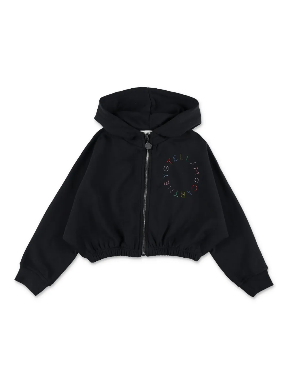 

Худи с логотипом Stella McCartney Kids, черный