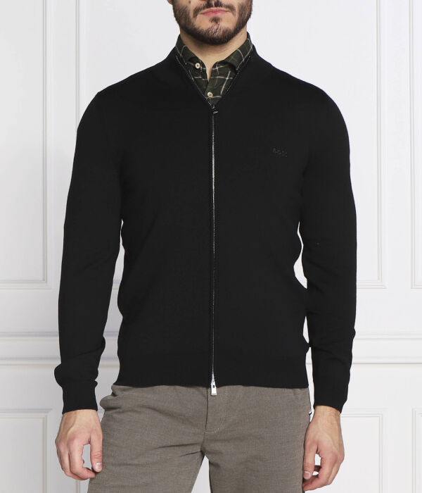 

Свитер Boss Albany Slim Fit, черный