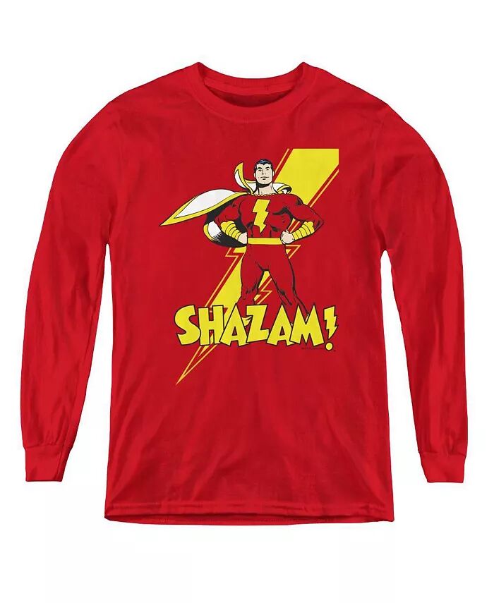 

Dc Youth DC Comics Shazam Shazam толстовка с длинным рукавом, красный