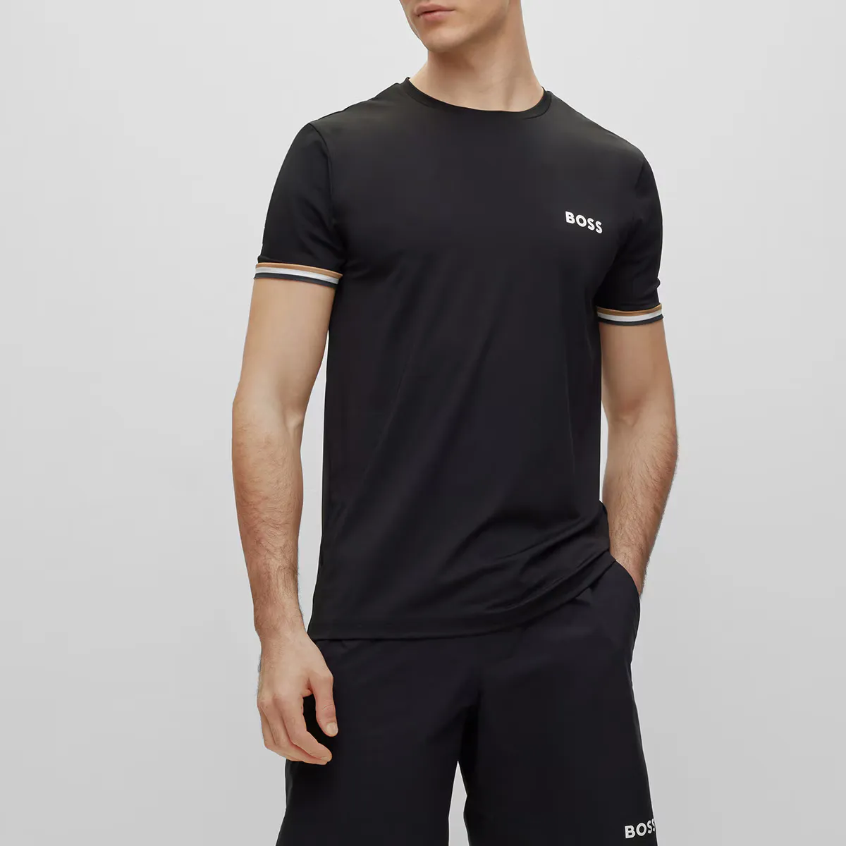 

MB Hugo Boss мужская футболка, чёрный