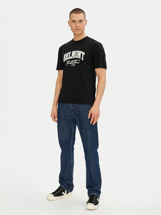 

Футболка свободного кроя Detroit 12268441 Jack&Jones, черный