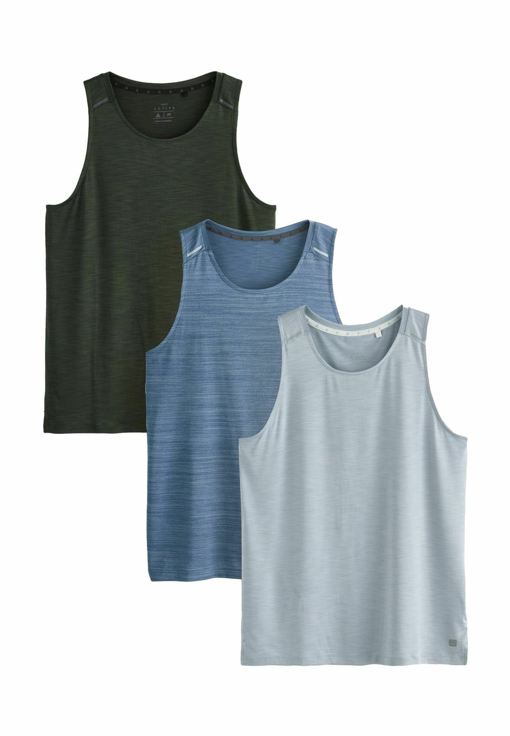 

Майка REGULAR FIT - ACTIVE GYM 3 PACK Next, черный