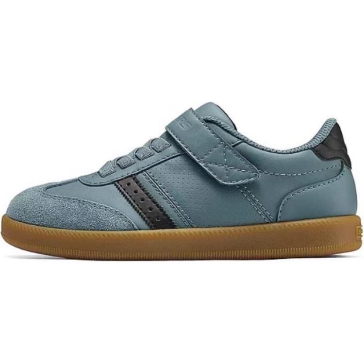 

Skechers Kids Детские кроссовки для скейтбординга с нескользящей подошвой, износостойкие, серо-синие, для мальчиков
