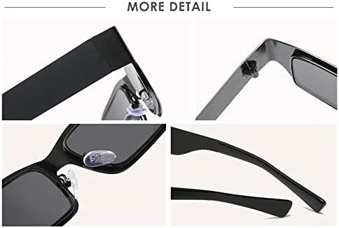 

Солнцезащитные очки в стиле стимпанк прямоугольной формы для женщин, ретро-панк, металлическая оправа, солнцезащитные очки UV400 для женщин MTZJH, Gold Frame Brown