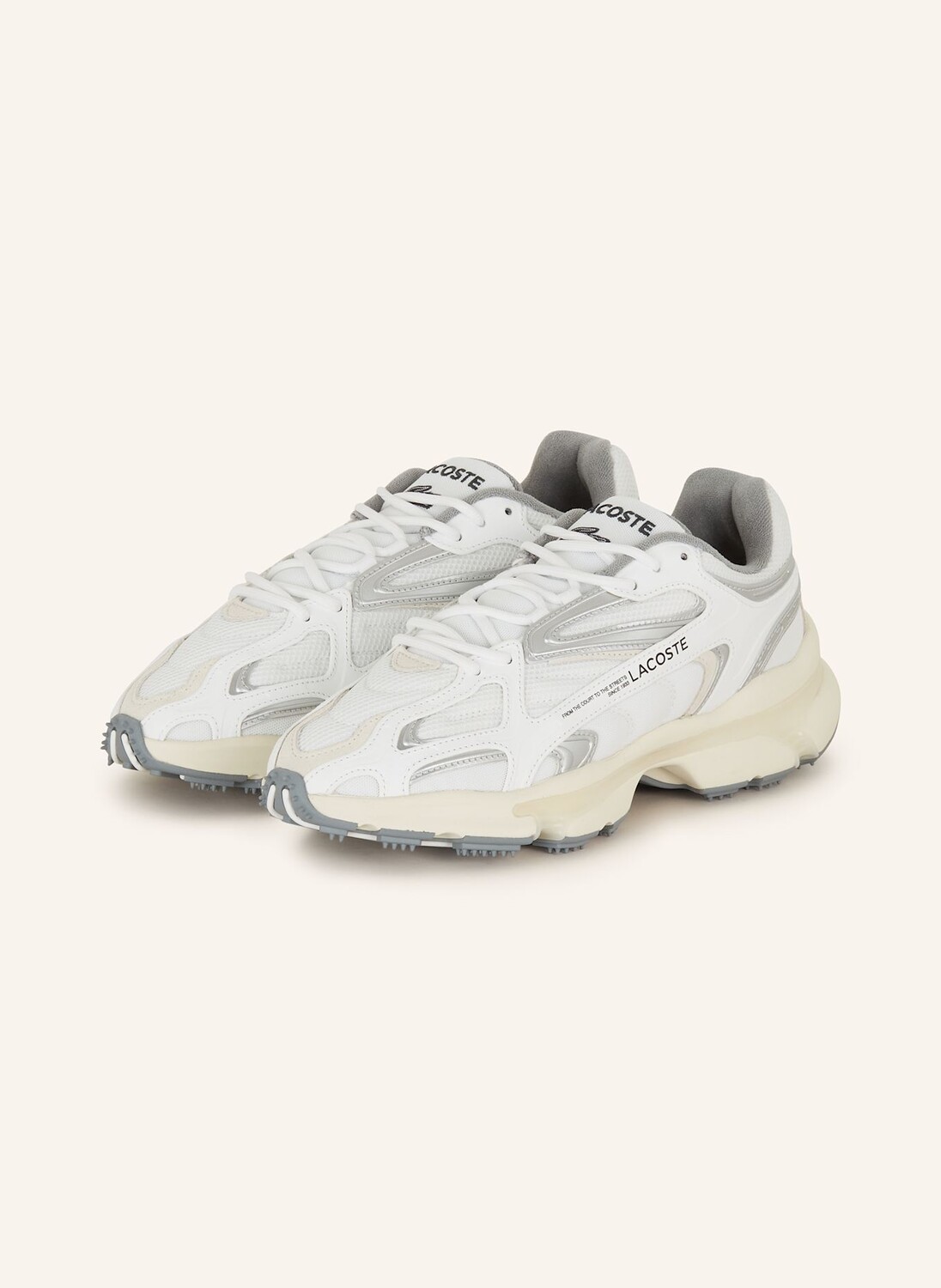 

Кроссовки Lacoste, белый