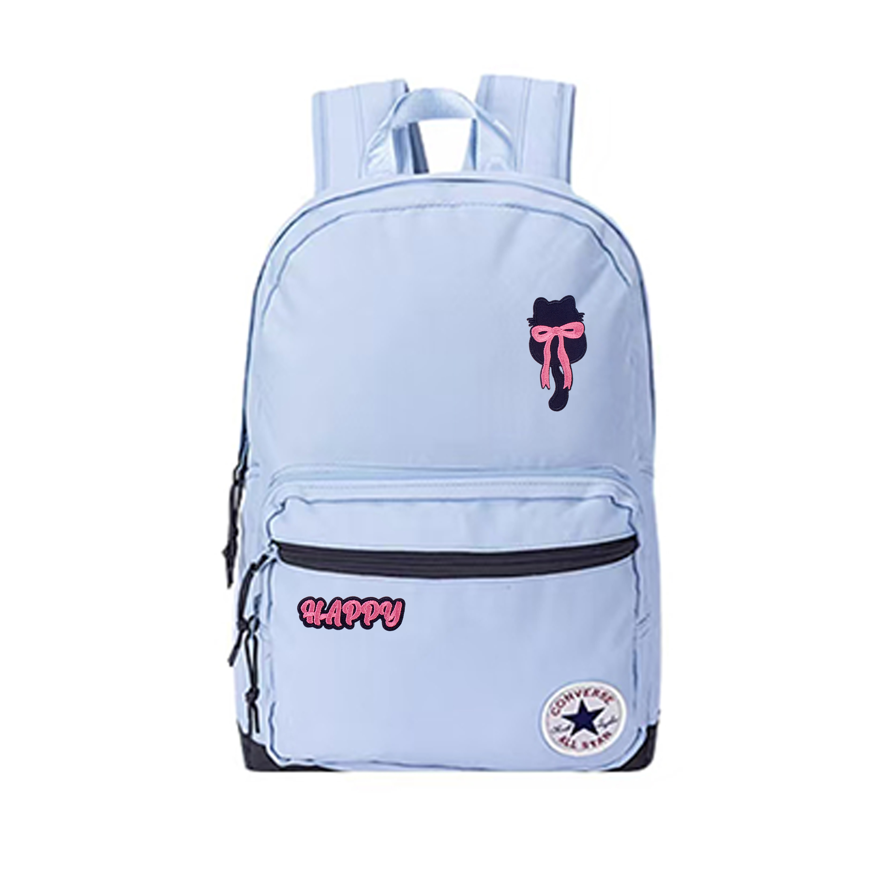 

Converse Средний рюкзак из полиэстера для женщин Light Haze Blue, Puppy with Tilted Head
