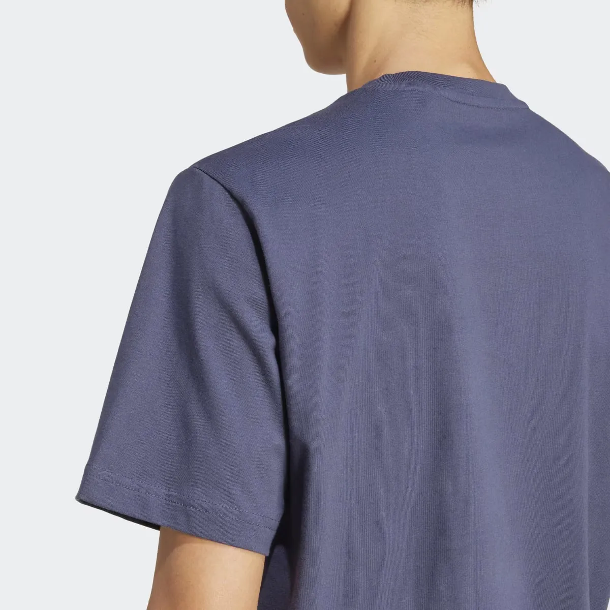 Мужской дом Tiro Линейная графическая футболка Adidas, синий — фото 3