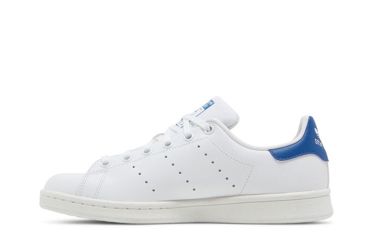 Кроссовки adidas Stan Smith J 'White Blue', белый — фото 4