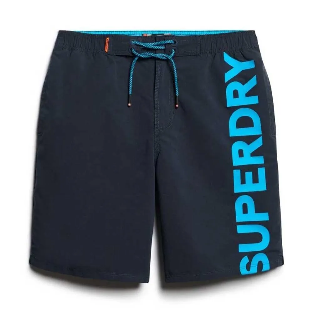

Шорты для плавания Superdry Classic 19´´ Logo, синий