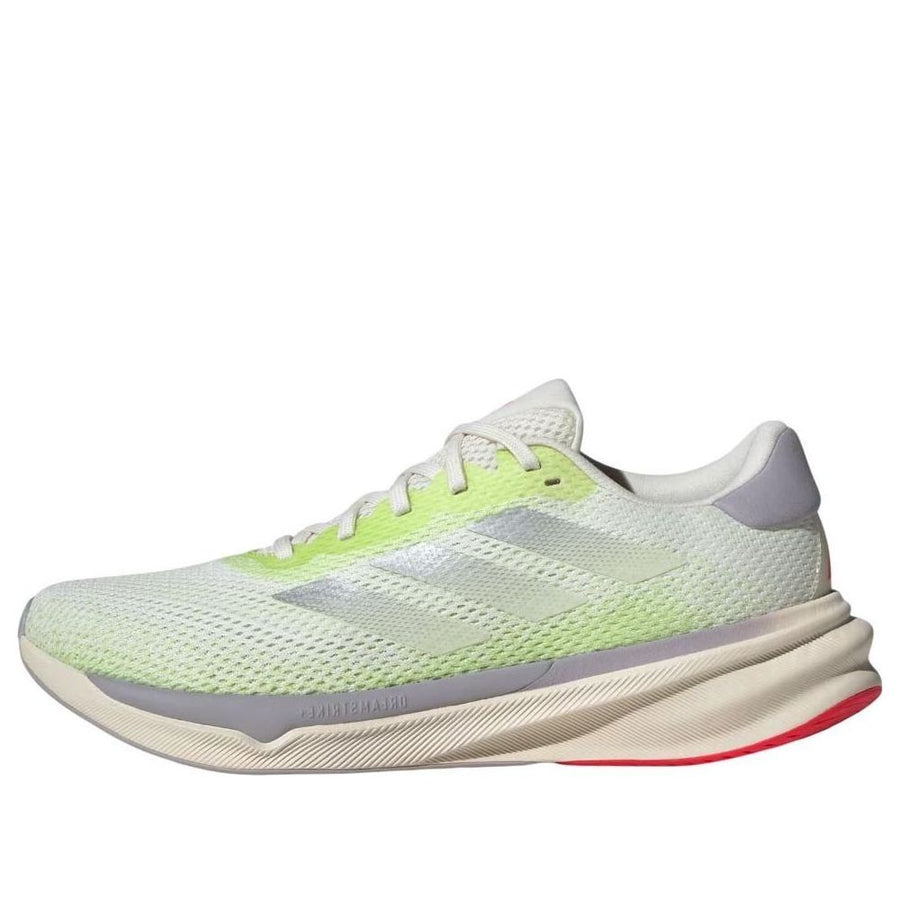 

Кроссовки adidas Supernova Stride 'Off White Silver Metallic Pulse Lime', зеленый