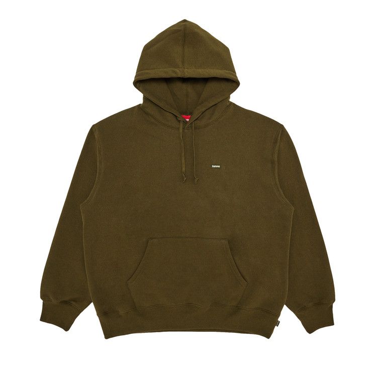 

Худи Supreme Small Box Hooded Sweatshirt 'Dark Olive'
