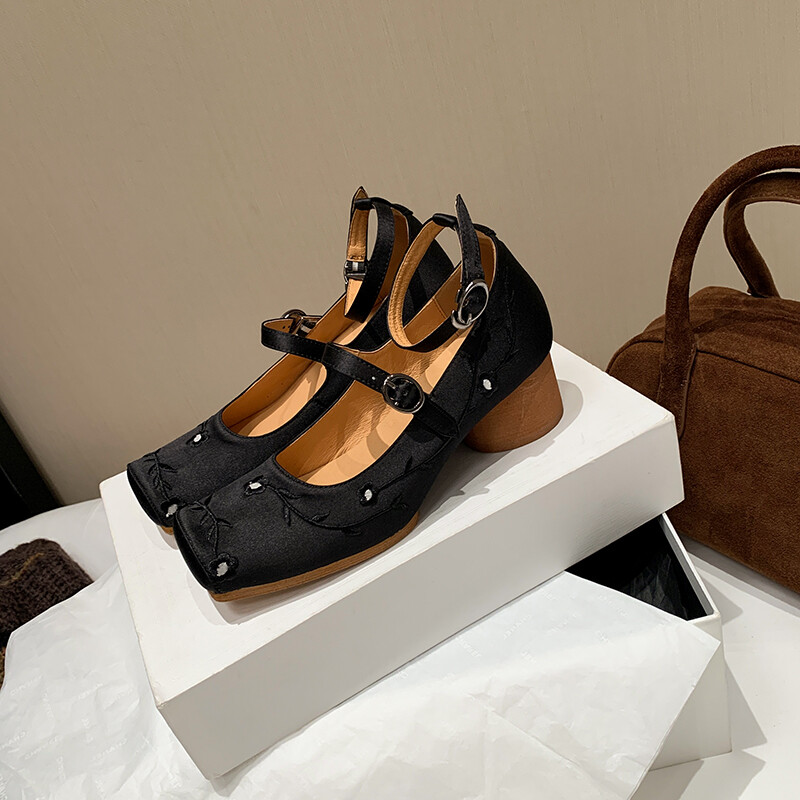 Туфли AIQINISHA Mary Jane Shoes Women's — фото 3