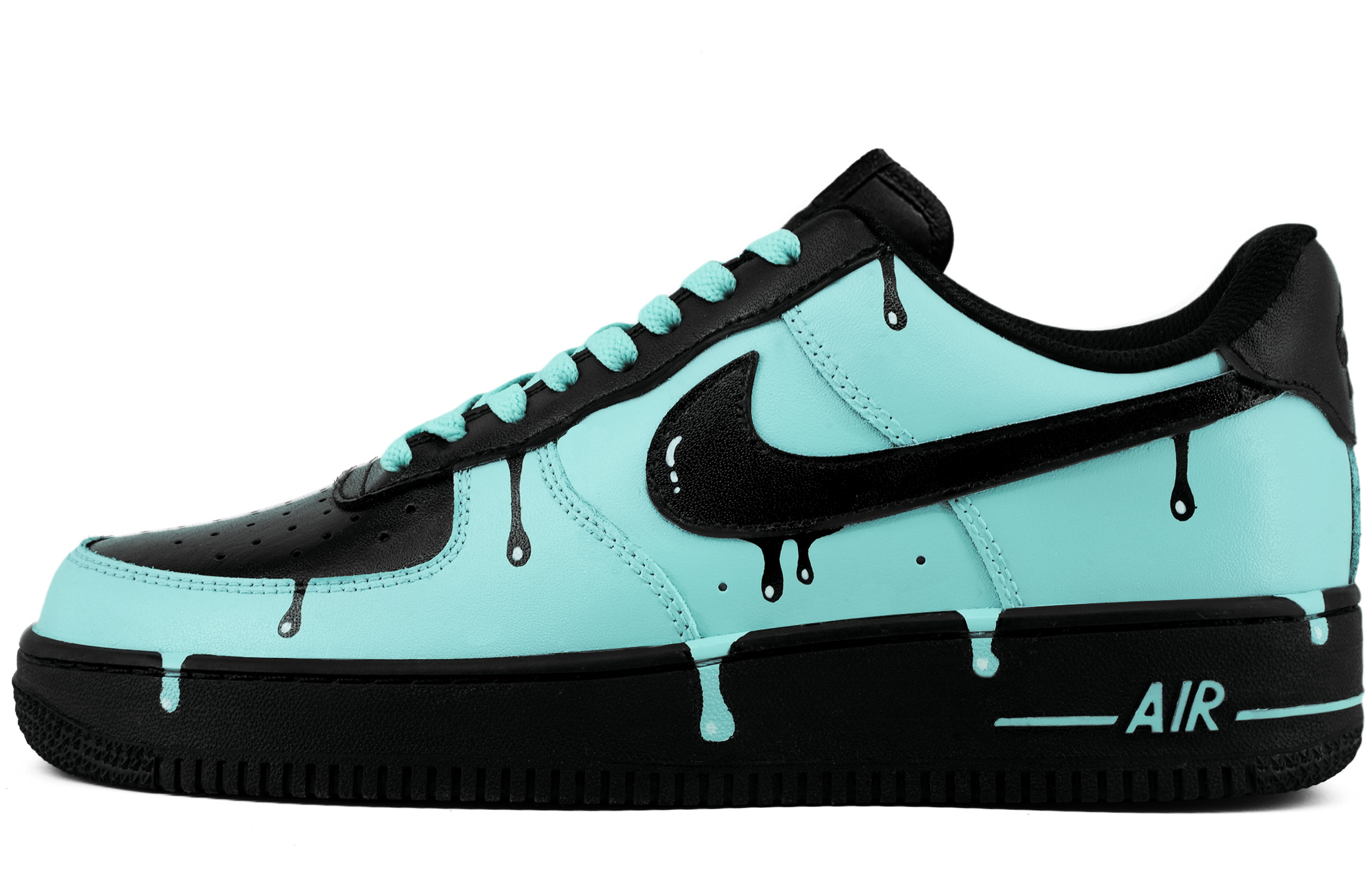 

Nike Кроссовки Air Force 1 для скейтбординга, увеличивающие рост, износостойкие, синие, мужские
