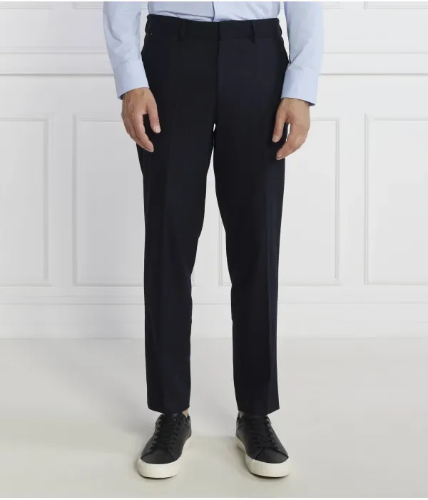 Брюки P Genius CW slim fit Boss, темно-синий