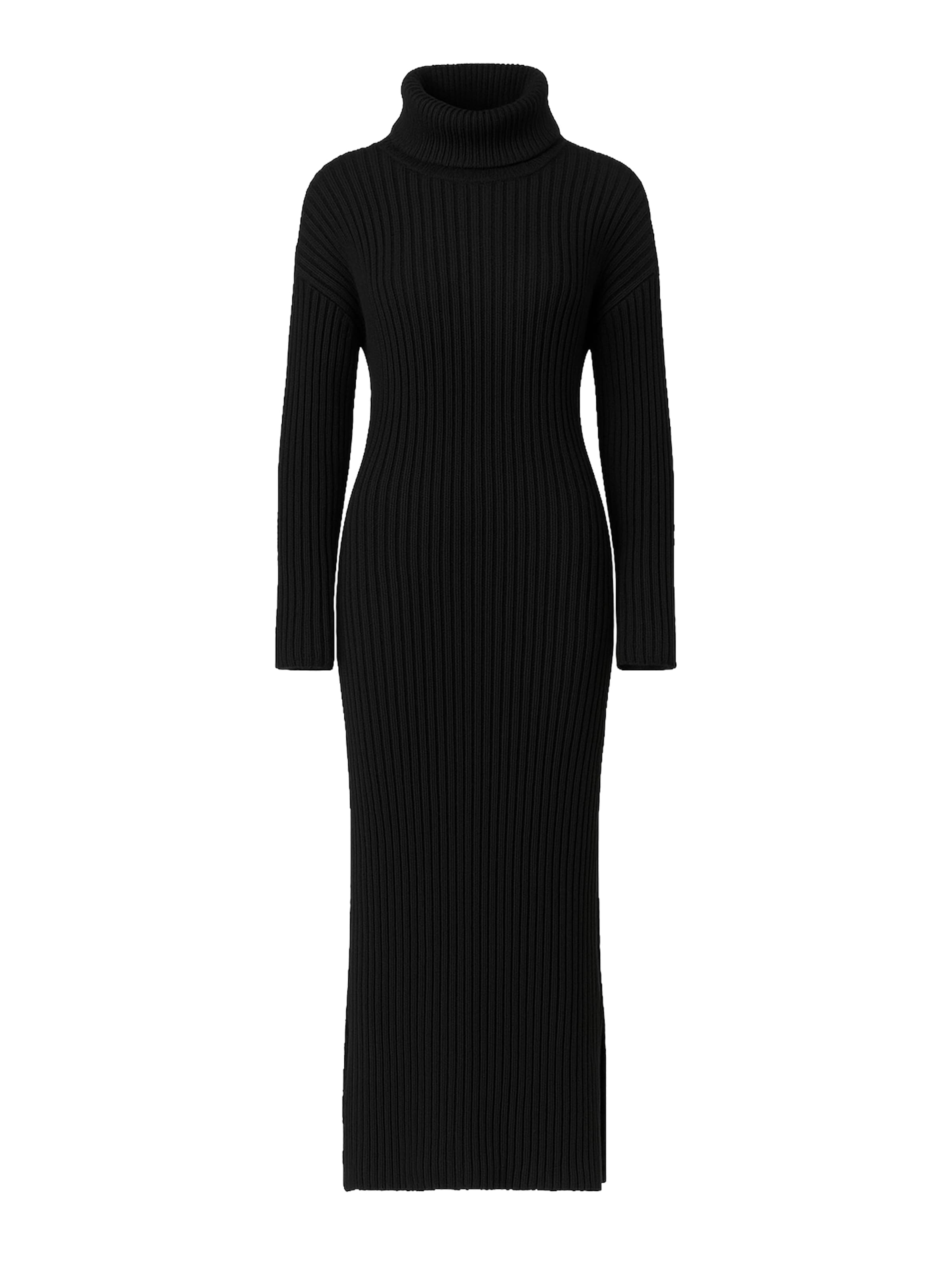 

Elara Вязаное платье в черном цвете