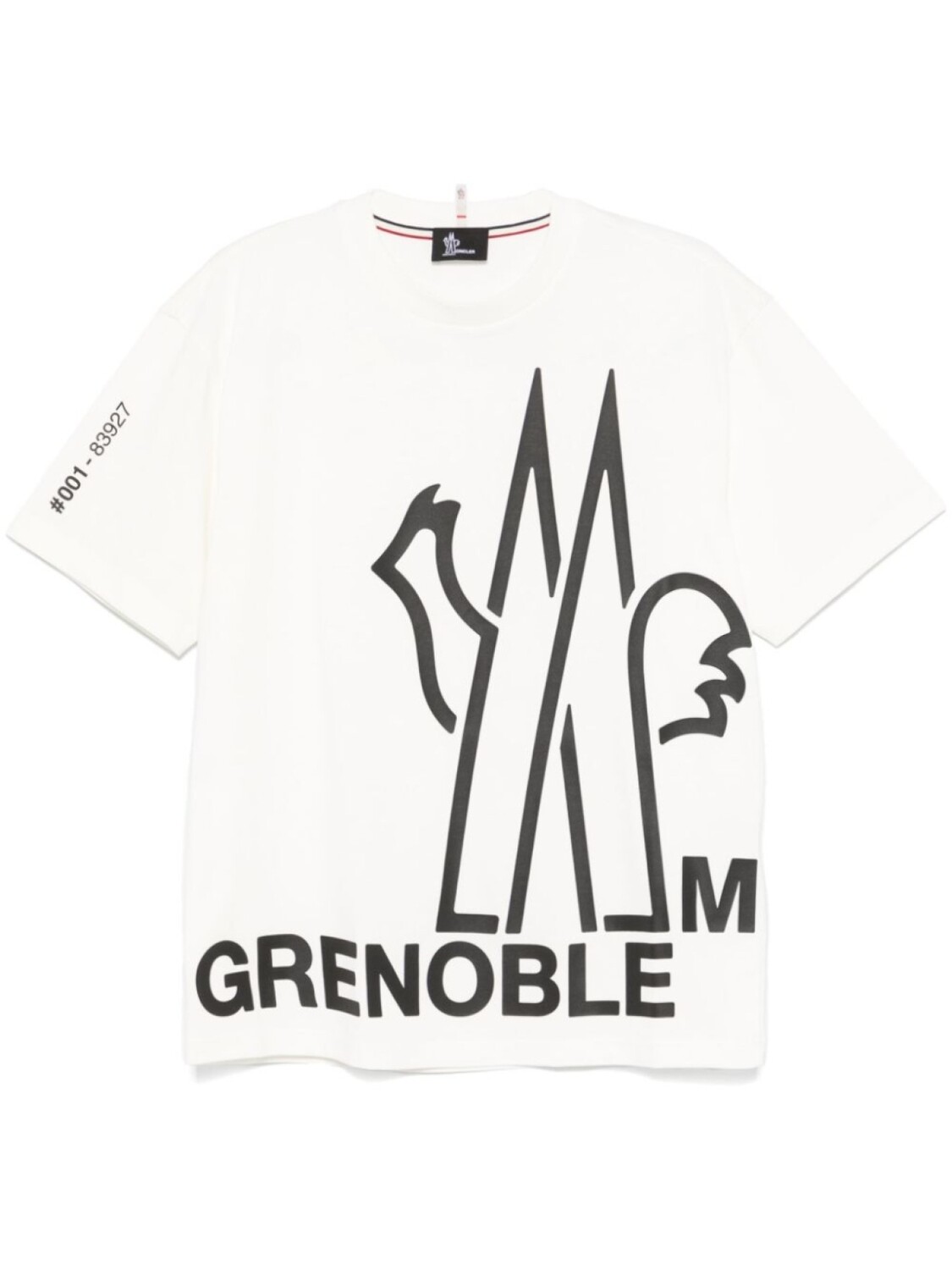 

Moncler Grenoble футболка с логотипом, белый