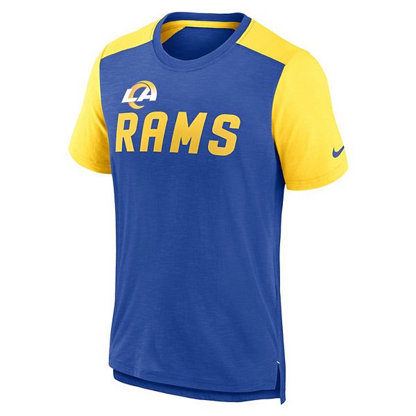 Мужская футболка los angeles rams с цветными блоками Nike — фото 3