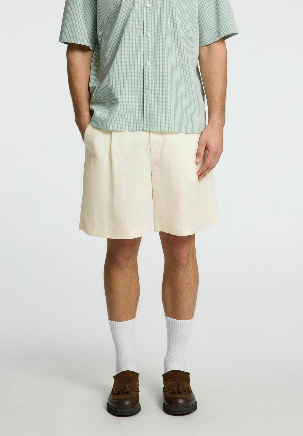 

Шорты Selected Homme, бежевый