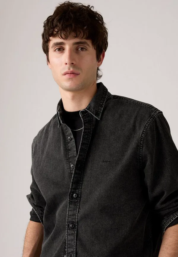 Настоящая рубашка на пуговицах Levi'S, Gizmo Washed Black — фото 4