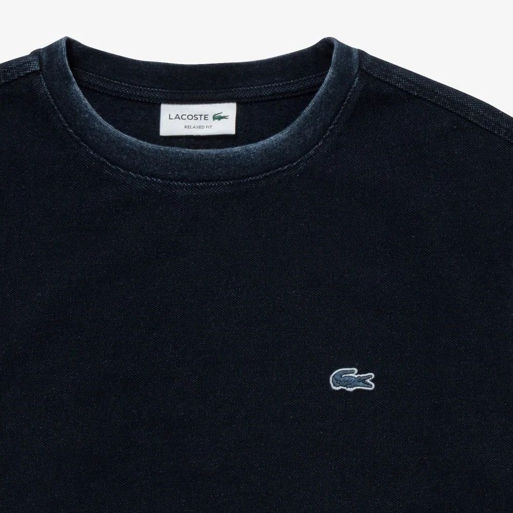 Мужская футболка Lacoste JP Indigo, тёмно-синяя — фото 3