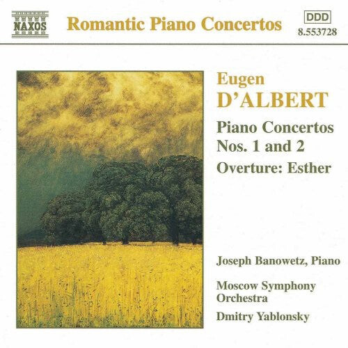 

CD диск D'Albert, Eugen / Bonowetz / Yablonsky: Piano Concertos 1 & 2 / Overture: Esther