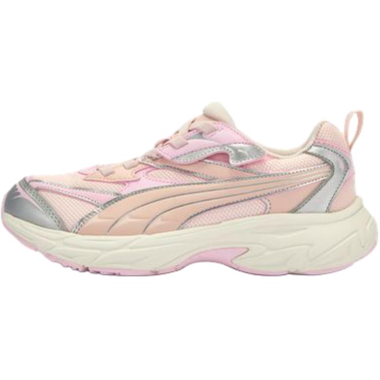 

Morphic низкие детские повседневные кроссовки pink white unisex PUMA, розовый