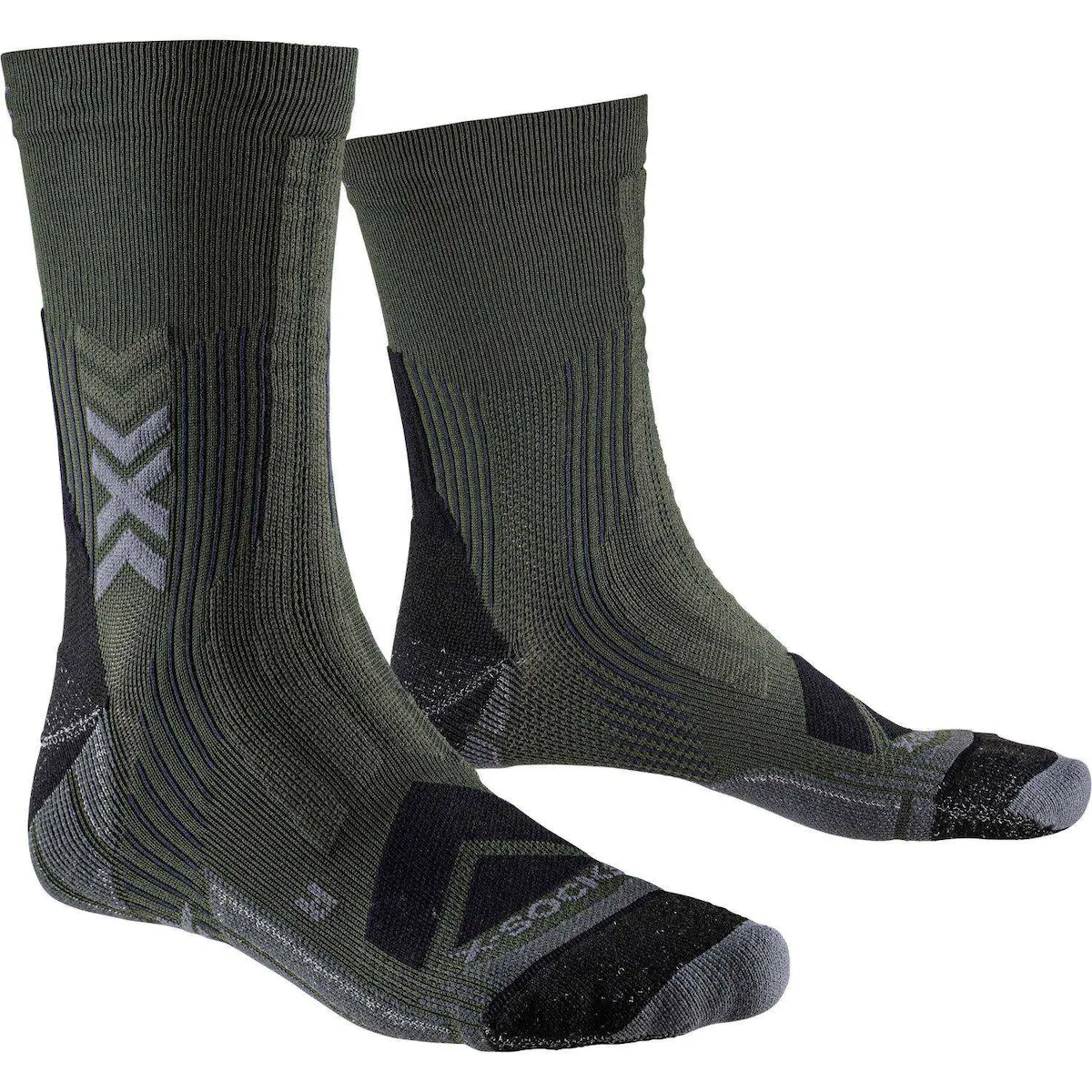

Носки унисекс для гор EXPERT SILVER CREW X-Socks, зеленый