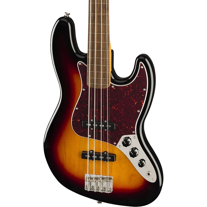 

Басс гитара Squier by Fender Classic Vibe 60's Fretless Jazz Bass - Laurel - 3-Tone Sunburst