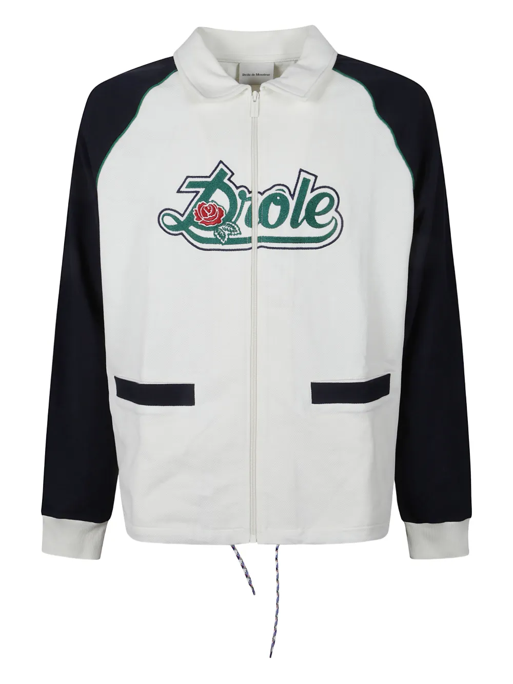 

Куртка с вышивкой Drôle Drôle De Monsieur, белый