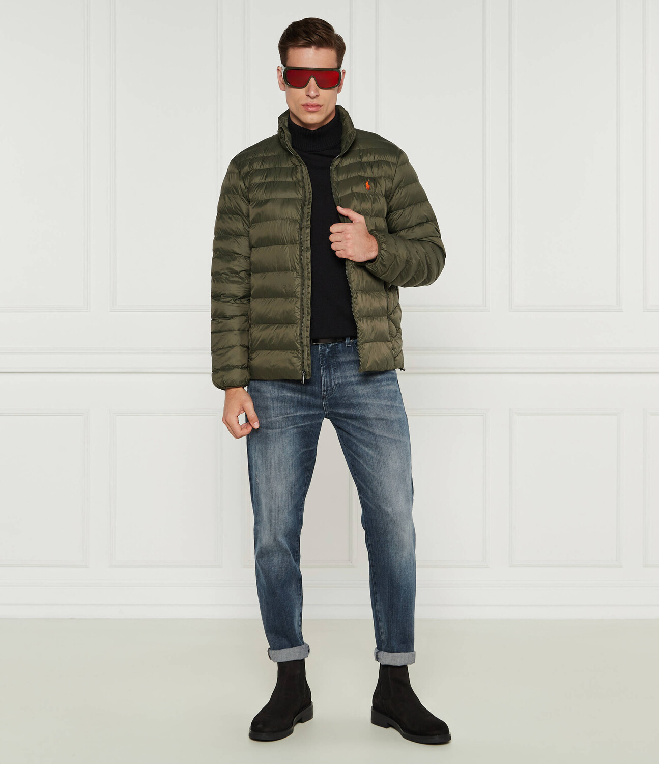 Куртка POLO RALPH LAUREN TERRA JKT Straight fit, цвет cachi — фото 2