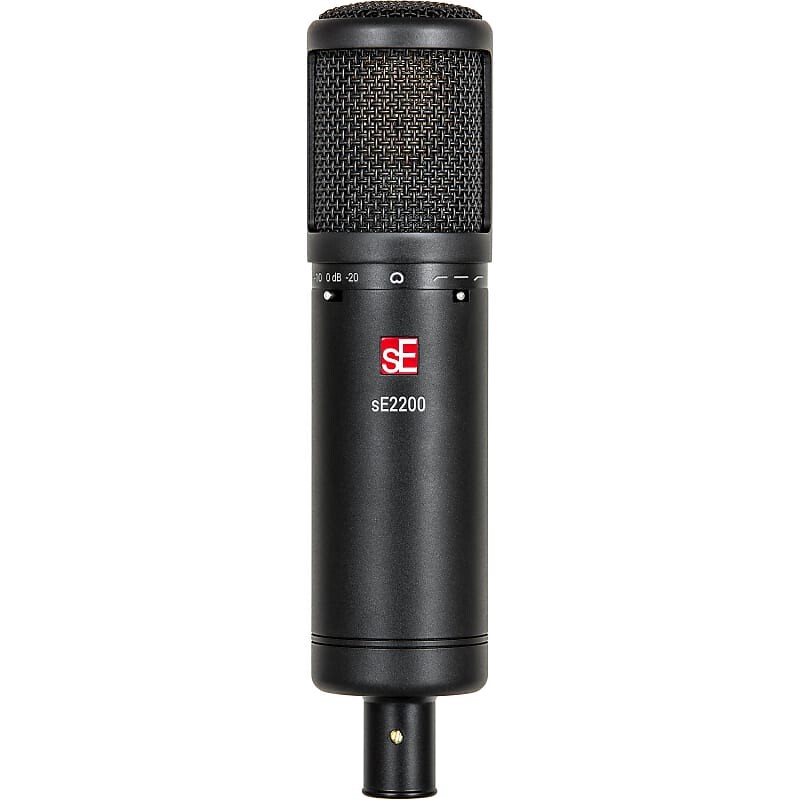 

Конденсаторный микрофон sE Electronics sE2200 Large Diaphragm Cardioid Condenser Microphone