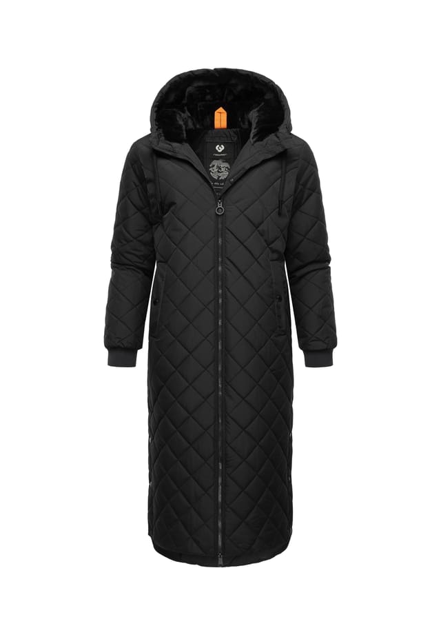 

Стеганое пальто ниран Ragwear, черный