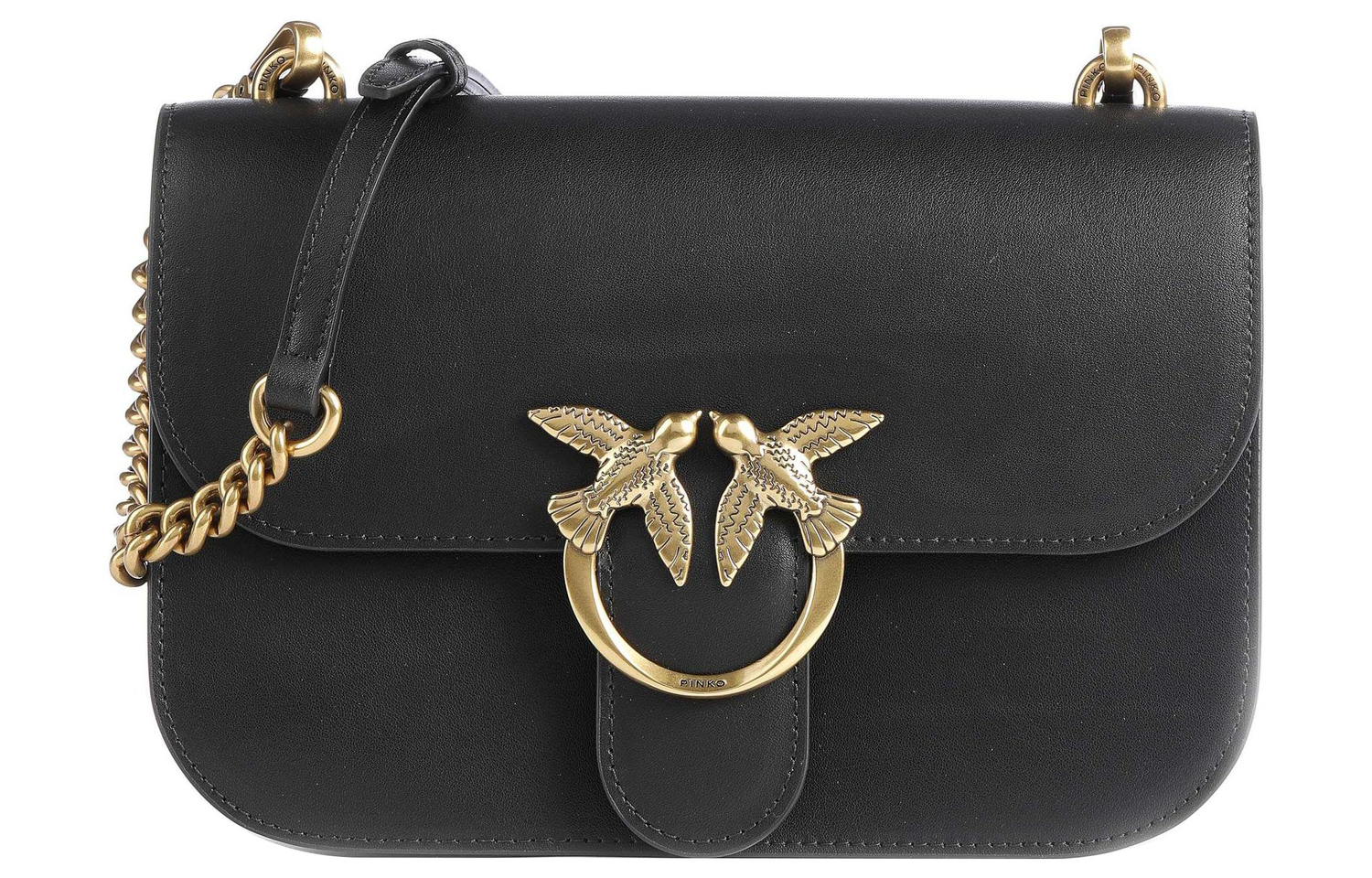 

PINKO Простая кожаная сумка через плечо