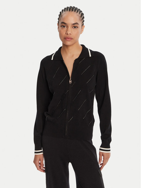 

Кардиган regular fit TF5032 MS63L Liu Jo Sport, чёрный