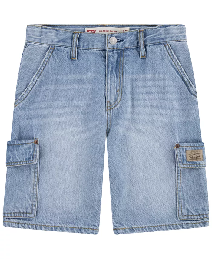 

Джинсовые карго-шорты для мальчиков Big Boys Levi's, синий