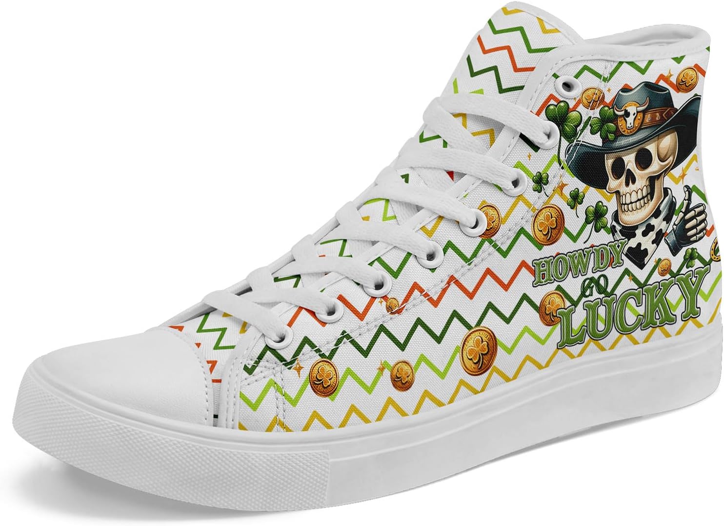 

Мужские стильные кроссовки на высокой подошве AWSOLE с черепом, текстильные, подарок для женщин, зеленые, удобные, дышащие, модные, повседневные, на плоской подошве, для прогулок