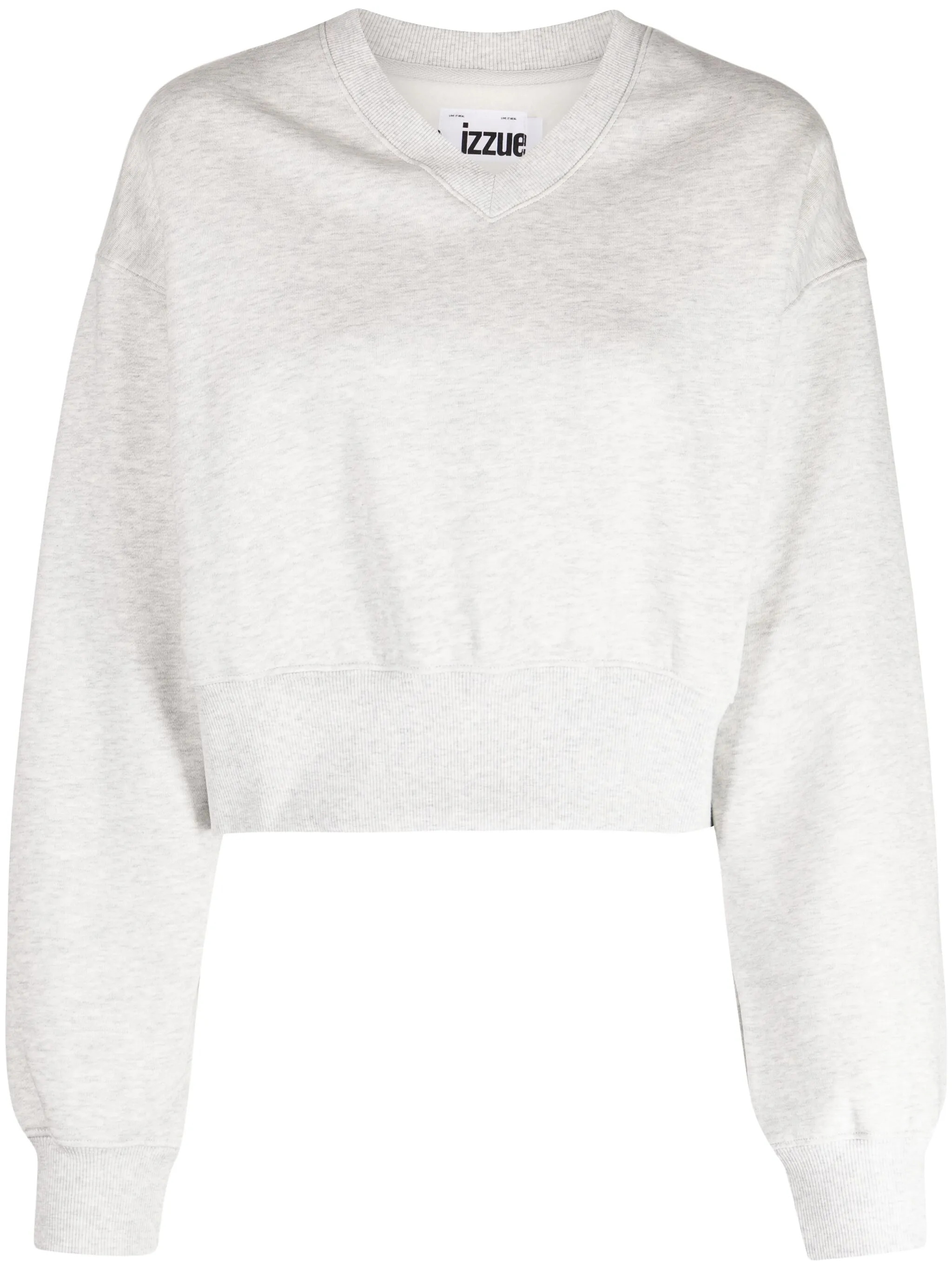 

Толстовка со стразами Izzue, серый