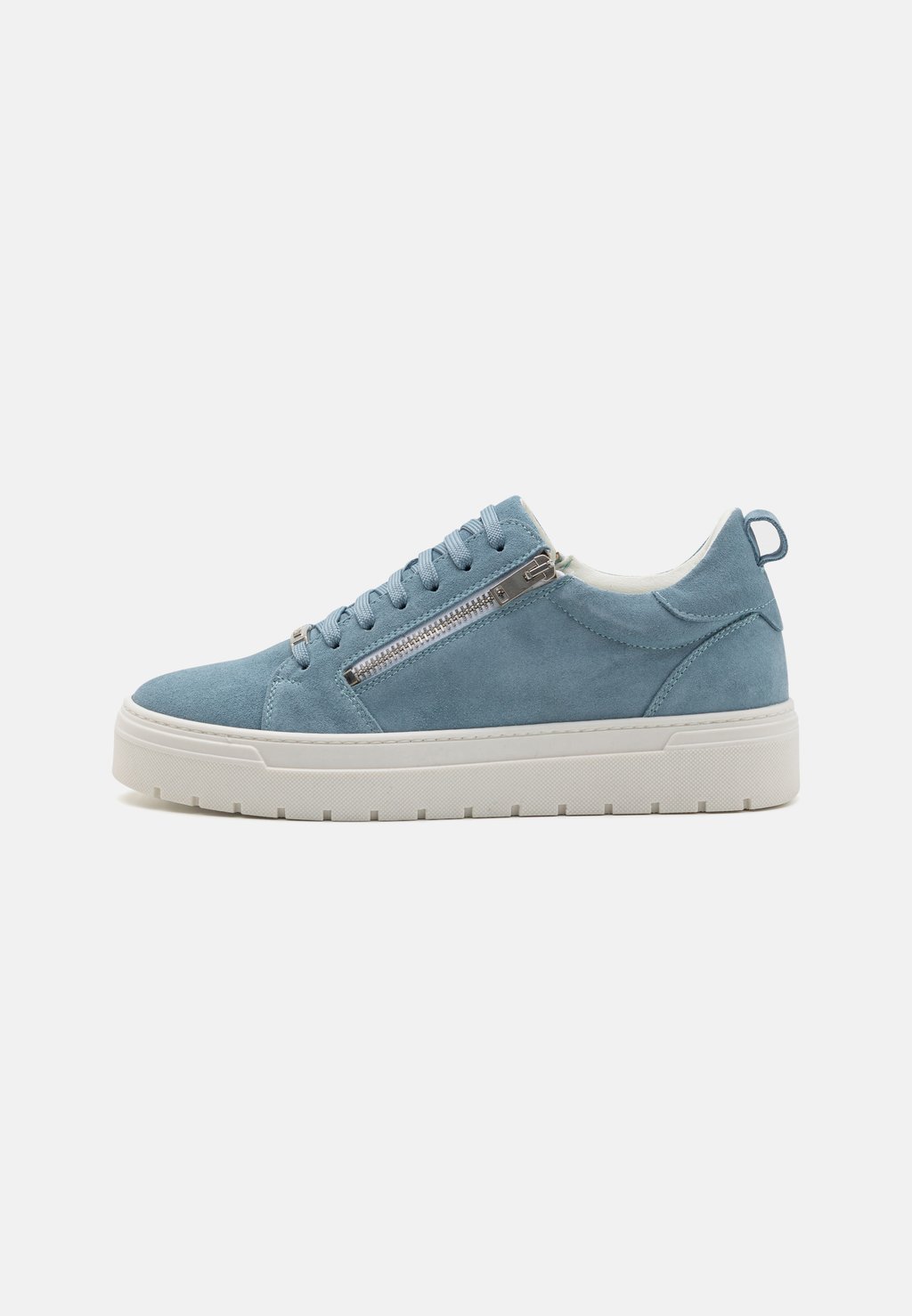 

Кроссовки ZIPPER LACE UP PLATFORM SOLE Antony Morato, светло-голубой