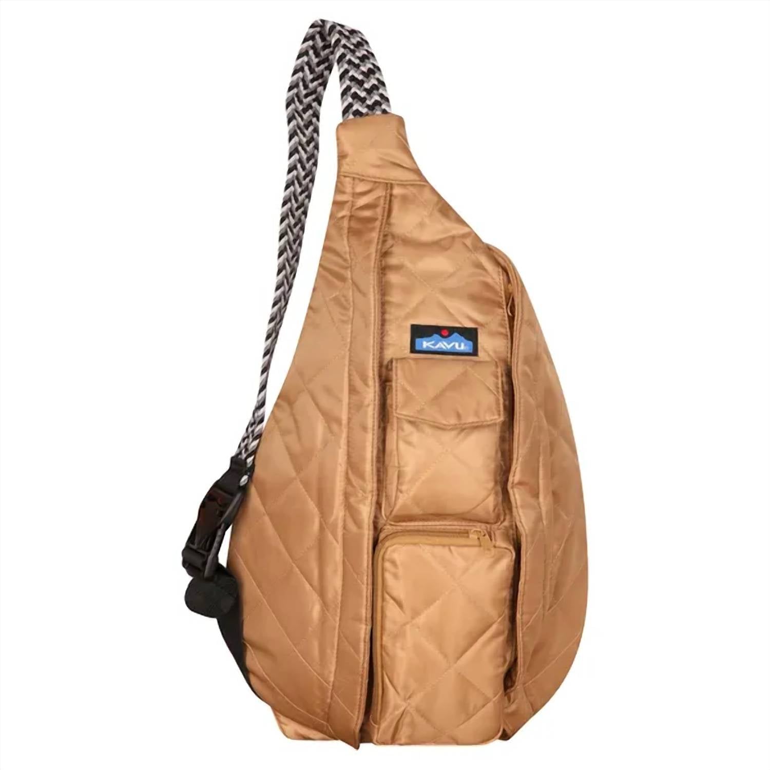 

Веревочная сумка Puff в цвете тауп KAVU, Taupe