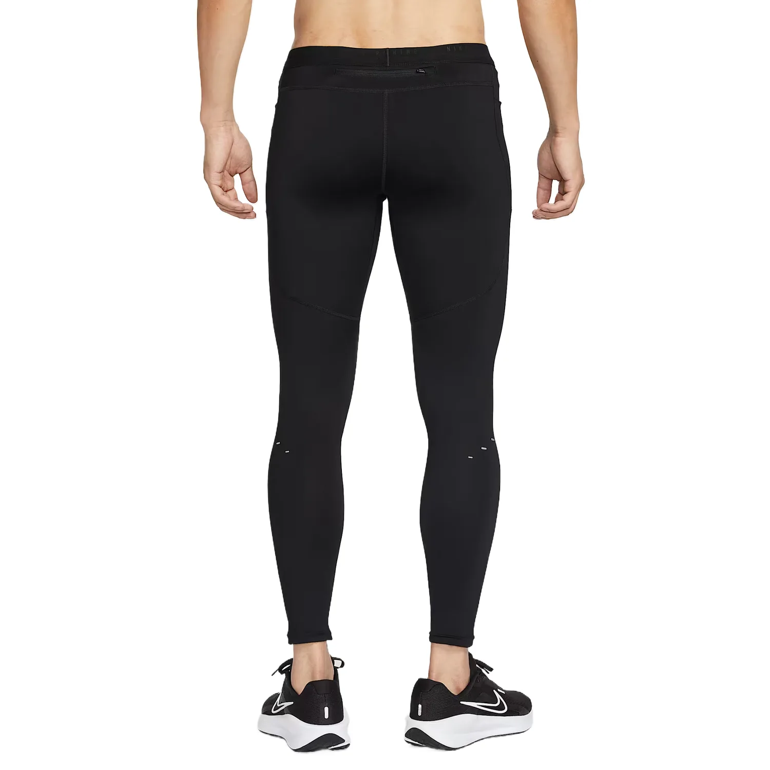 Брюки для бега dri fit мужские Nike, черный — фото 3