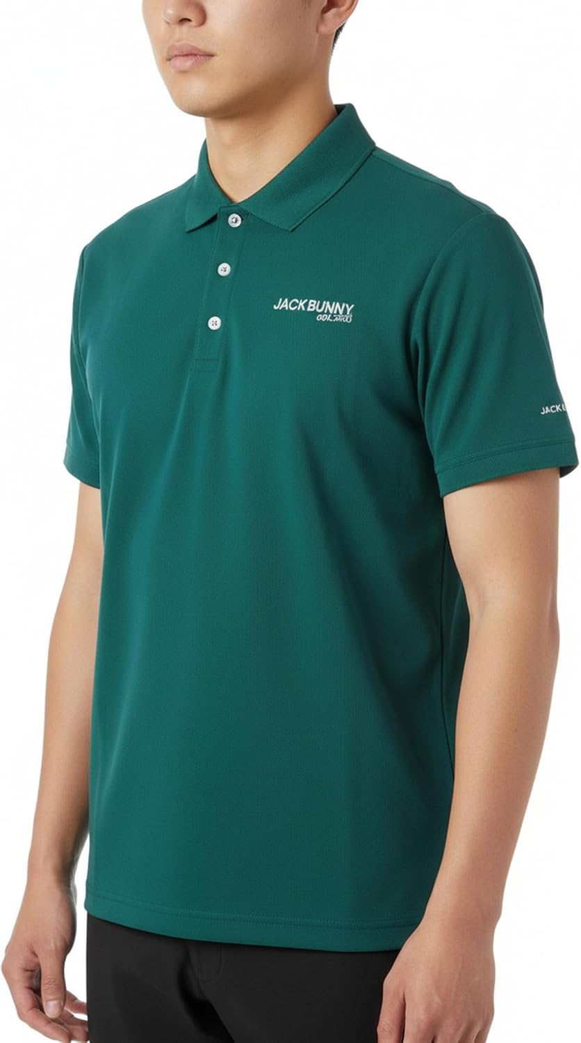 

Мужская поло-рубашка с коротким рукавом Jack Bunny 262-6160139 (легкая, эластичная, розового цвета)