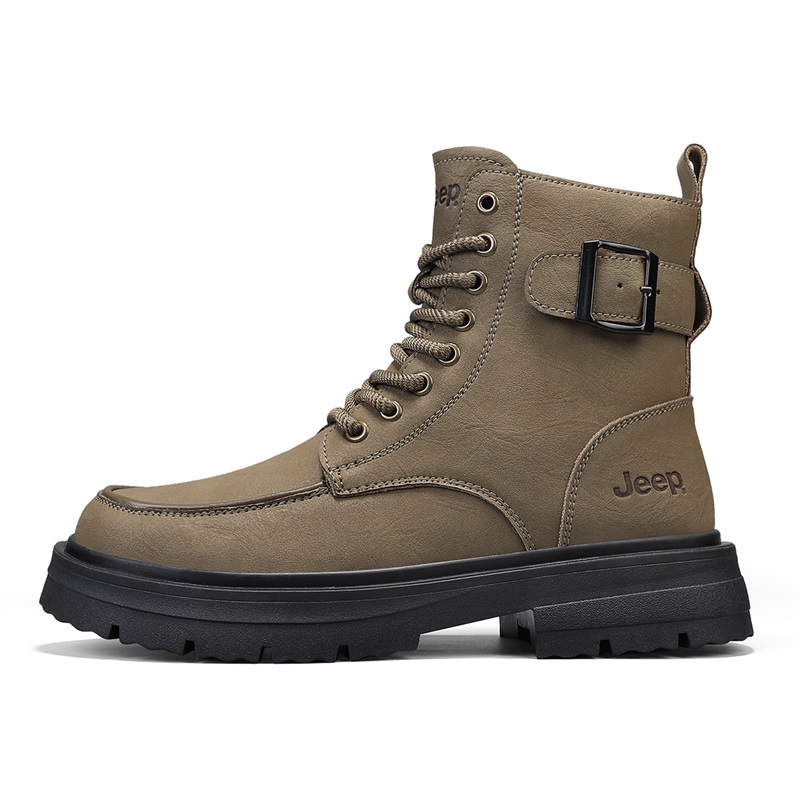 

Jeep Винтажные классические мартинсы Crew Martin ботинки мужские Black Warrior хаки, цвет Khaki