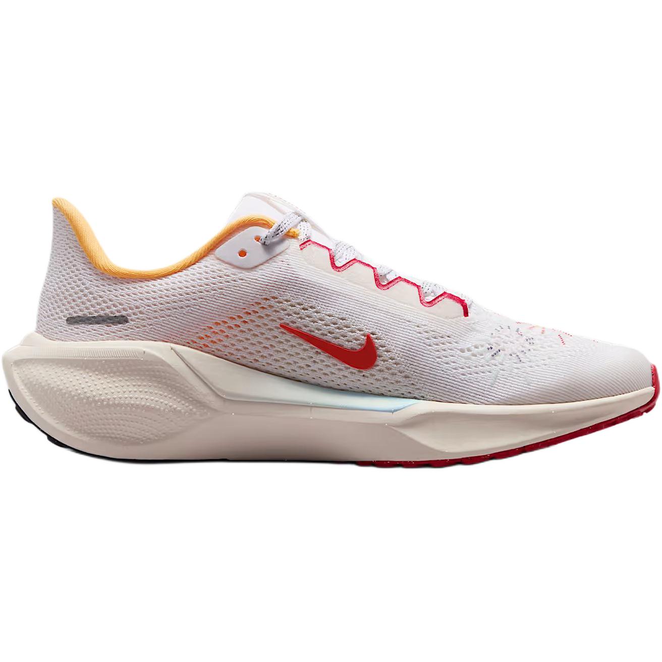 Nike Детские беговые кроссовки Pegasus 41 Rebound And Breathable Low top, белые, для подростков — фото 3