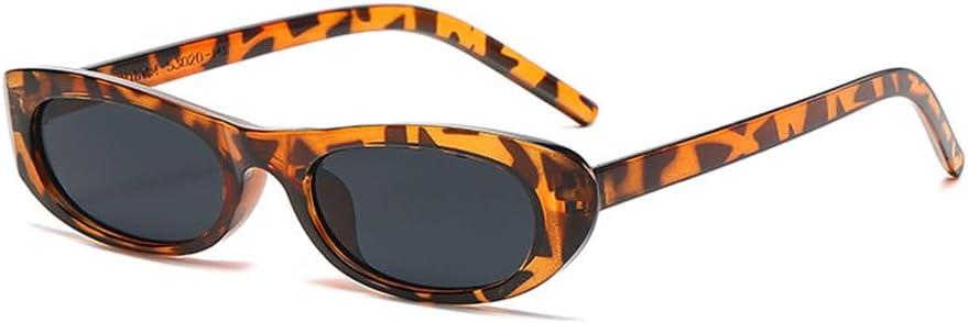 

Солнцезащитные очки «кошачий глаз» в маленькой оправе для женщин и мужчин. Универсальные аксессуары. Модные винтажные солнцезащитные очки для женщин с защитой от УФ-излучения UV400 generic, Leopard