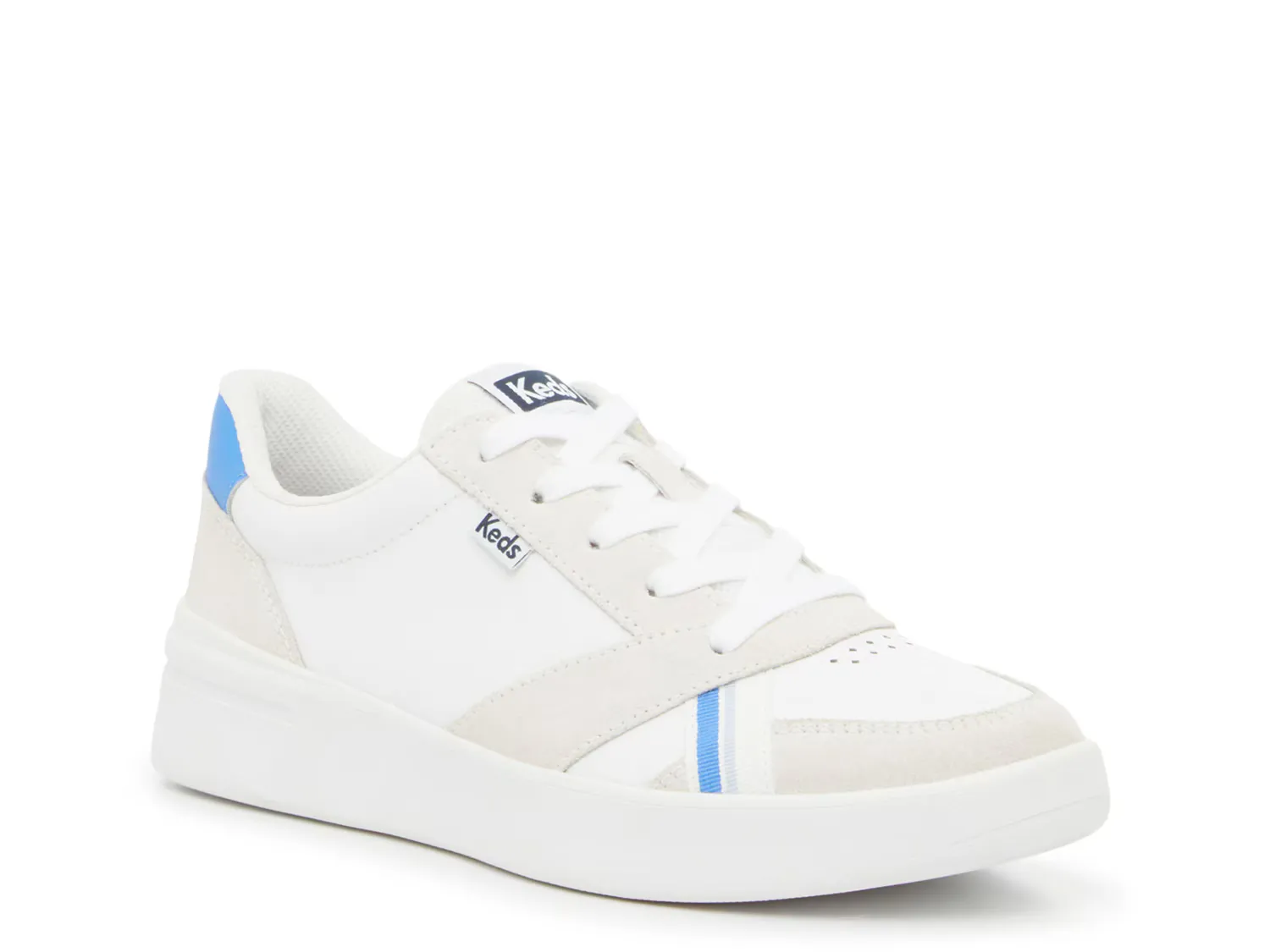 Кроссовки The Court Sneaker Keds, белый/синий/светло-серый