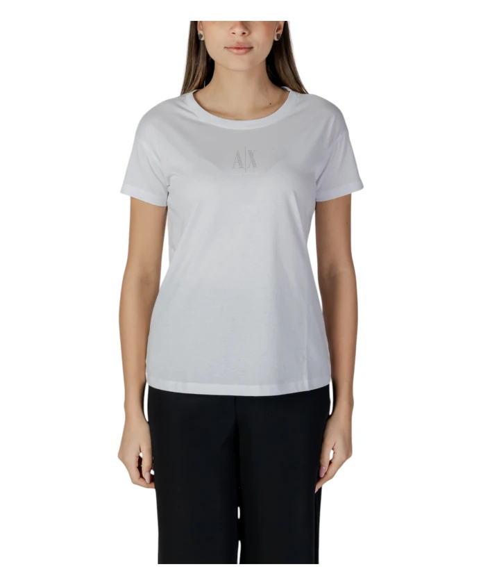 

Стильные шорты с высокой талией, классического кроя. Armani Exchange, белый