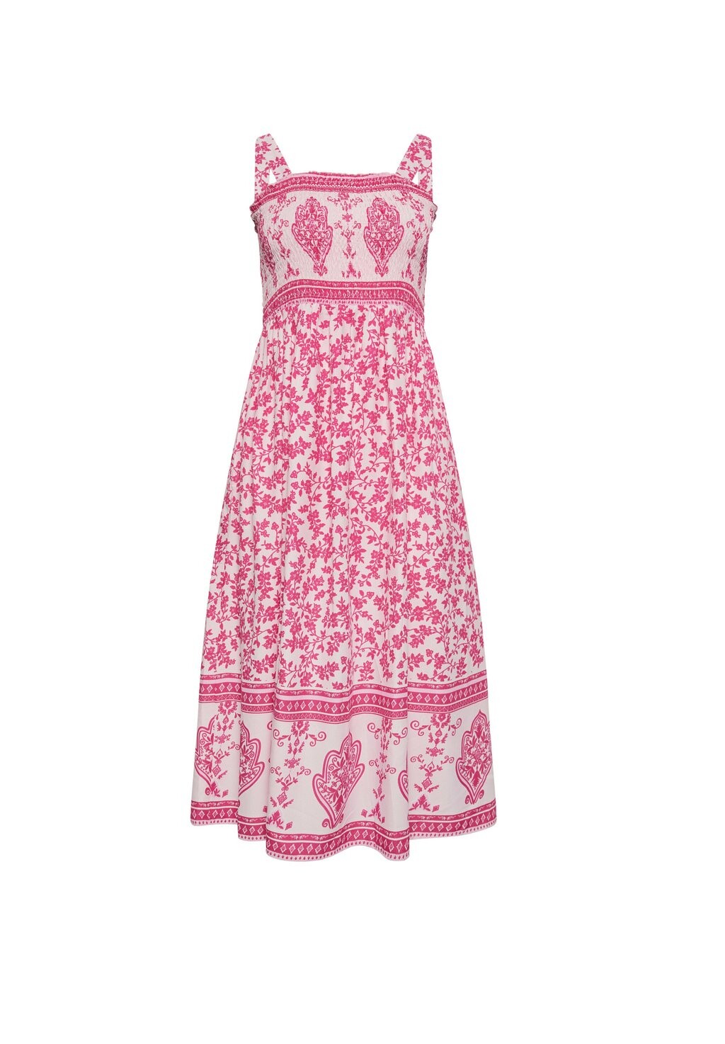 

Платье макси Yours Clothing, розовый