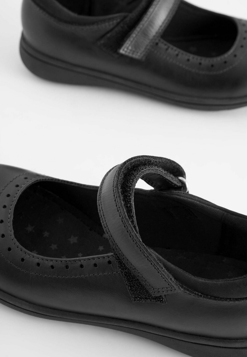 Балетки SCHOOL BROGUE DETAIL MARY JANEG Next, цвет matt black — фото 4